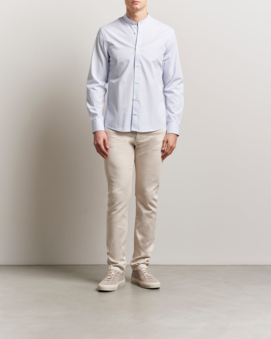 Uomini | Pantaloni | J.Lindeberg | Jax Left Hand Twill Jeans Moonbeam
