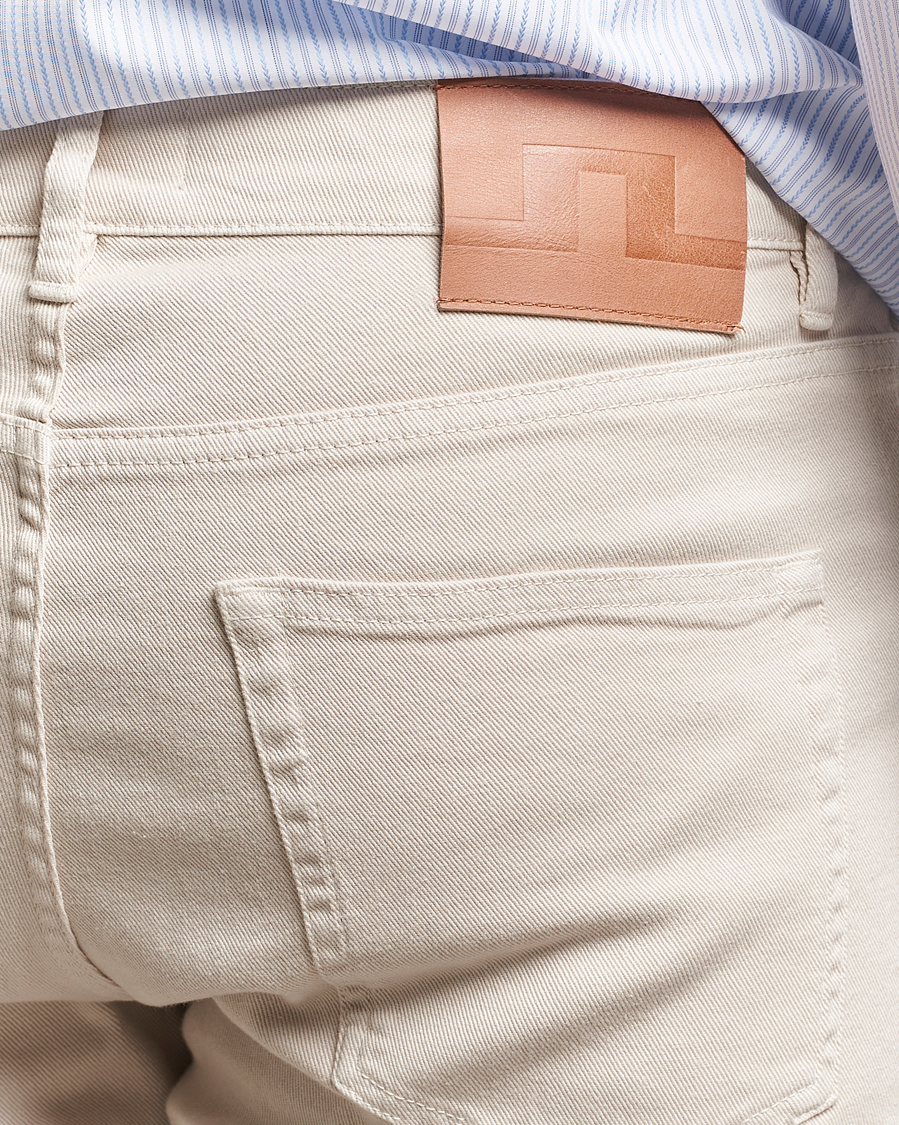 Uomini | Pantaloni | J.Lindeberg | Jax Left Hand Twill Jeans Moonbeam