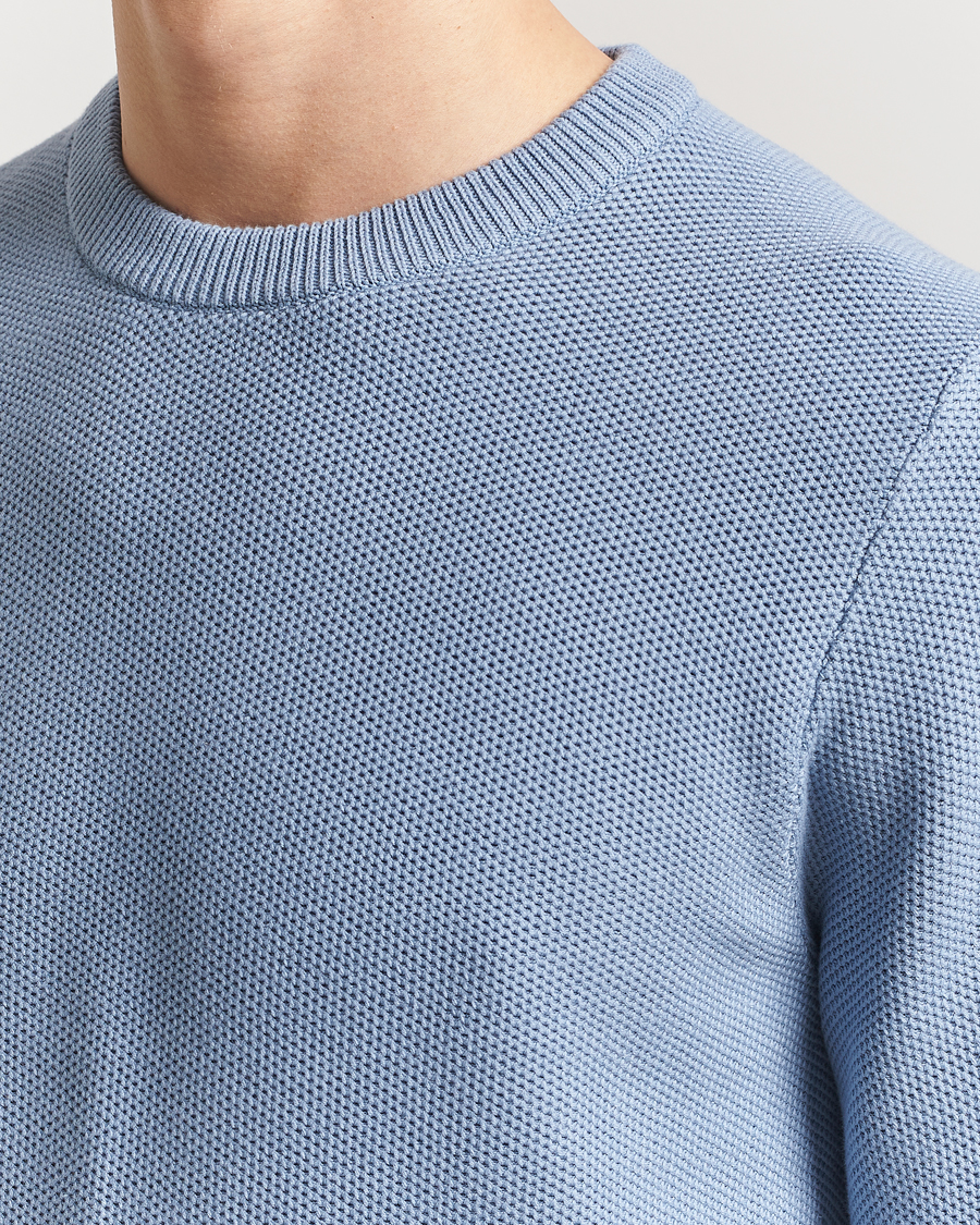 Uomini | Maglieria | J.Lindeberg | Arthur Organic Cotton Knit Rain Washed