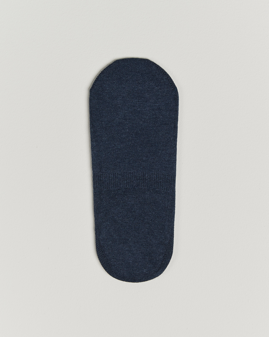 Uomini | Biancheria intima | Falke | Casual High Cut Sneaker Socks Navy Melange