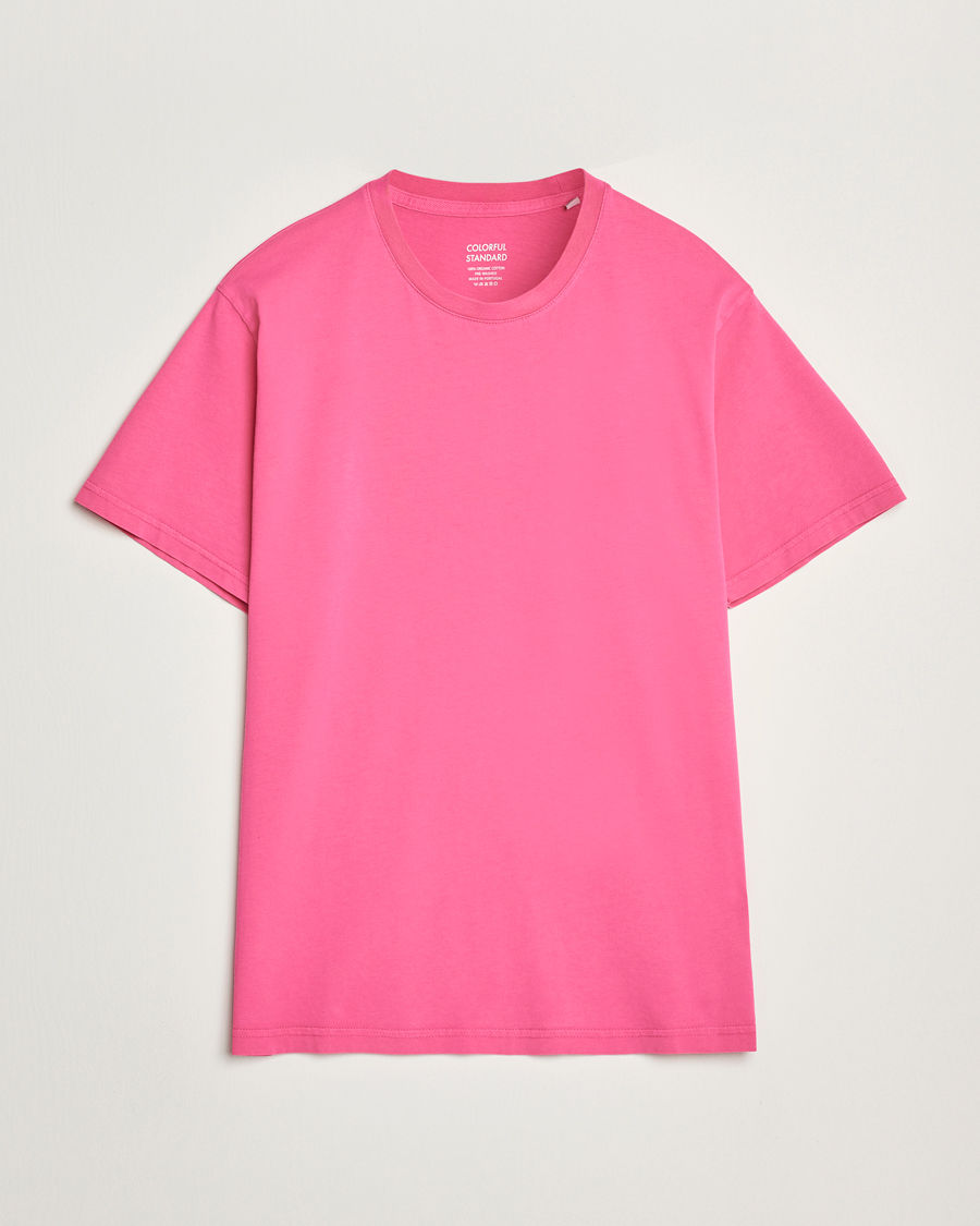 Uomini | T-shirt | Colorful Standard | Classic Organic T-Shirt Bubblegum Pink
