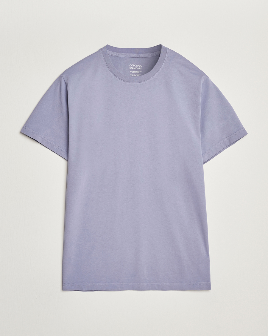 Uomini | T-shirt | Colorful Standard | Classic Organic T-Shirt Purple Jade