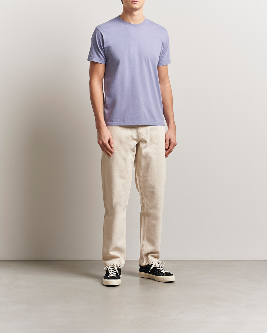 Uomini | T-shirt | Colorful Standard | Classic Organic T-Shirt Purple Jade