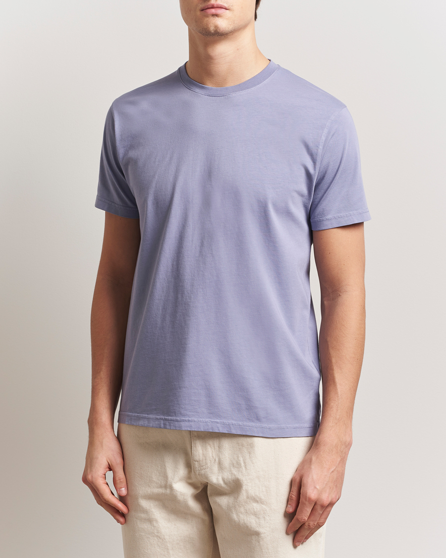 Uomini | T-shirt | Colorful Standard | Classic Organic T-Shirt Purple Jade