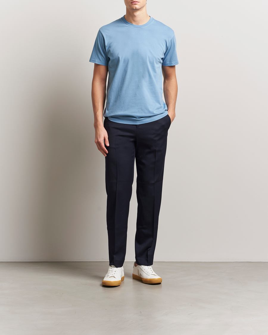 Uomini | T-shirt | Colorful Standard | Classic Organic T-Shirt Seaside Blue