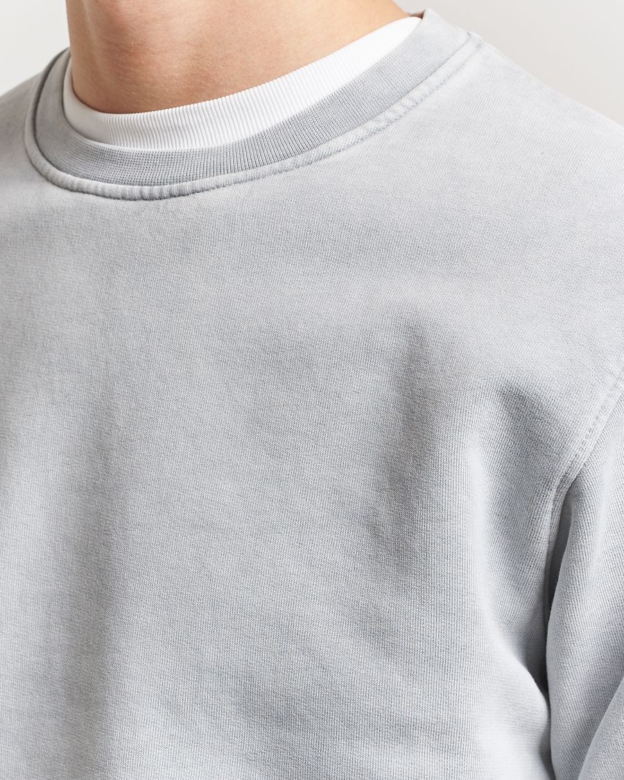 Uomini | Maglieria | Colorful Standard | Classic Organic Crew Neck Sweat Faded Grey
