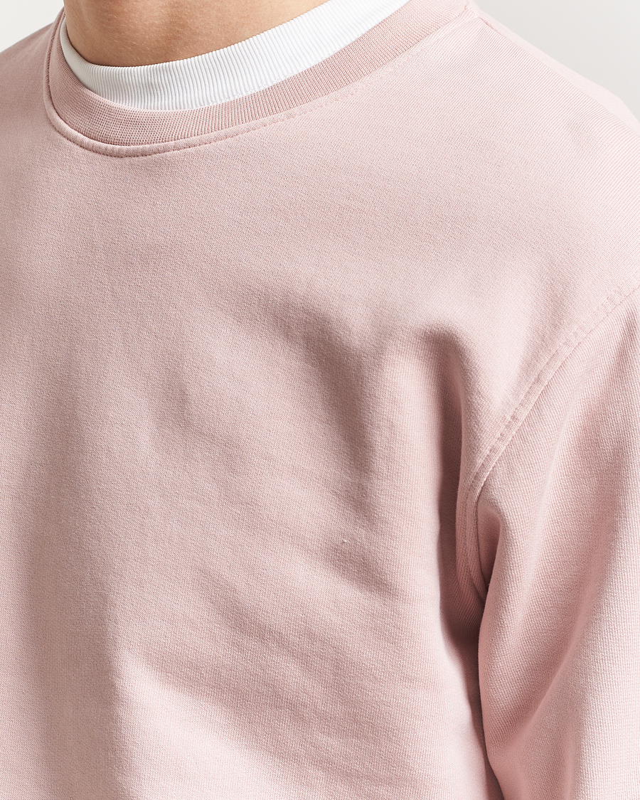 Uomini | Maglieria | Colorful Standard | Classic Organic Crew Neck Sweat Faded Pink
