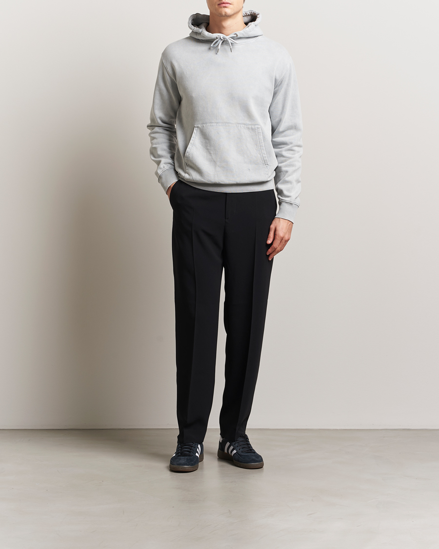 Uomini | Maglieria | Colorful Standard | Classic Organic Hood Faded Grey