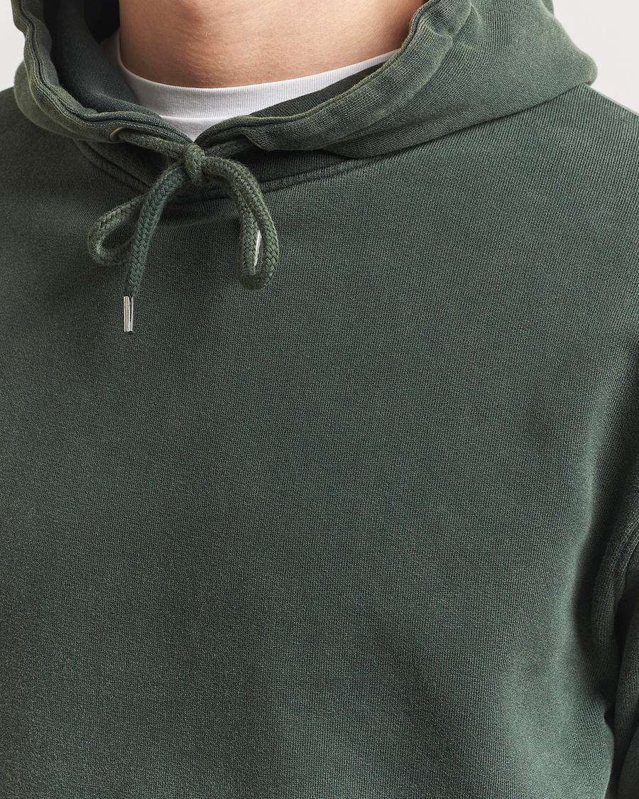 Uomini | Maglieria | Colorful Standard | Classic Organic Hood Midnight Forest