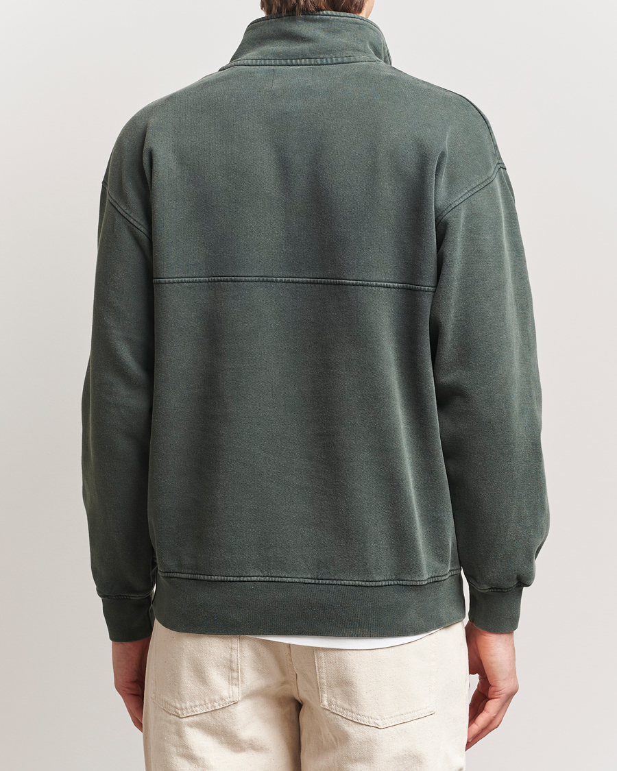 Uomini | Maglieria | Colorful Standard | Classic Organic Half-Zip Midnight Forest