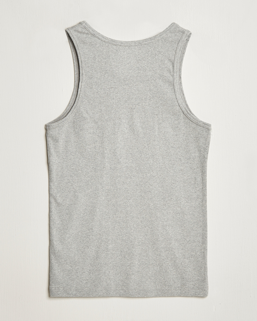 Uomini | T-shirt | Colorful Standard | Organic Rib Tank Top Heather Grey