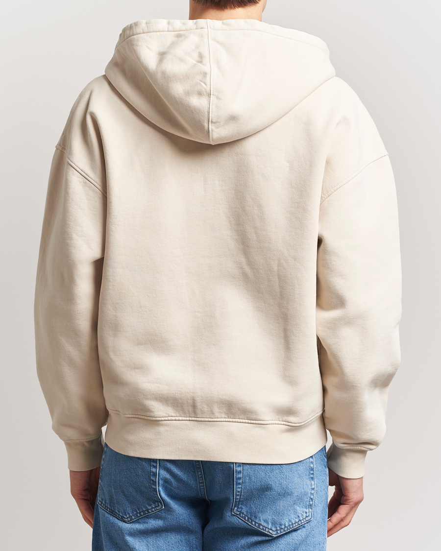 Uomini | Maglieria | Colorful Standard | Organic Full Zip Hoodie Ivory White