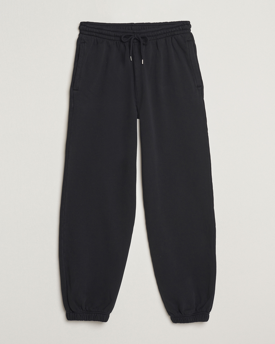 Uomini | Pantaloni | Colorful Standard | Classic Organic Sweatpants Deep Black