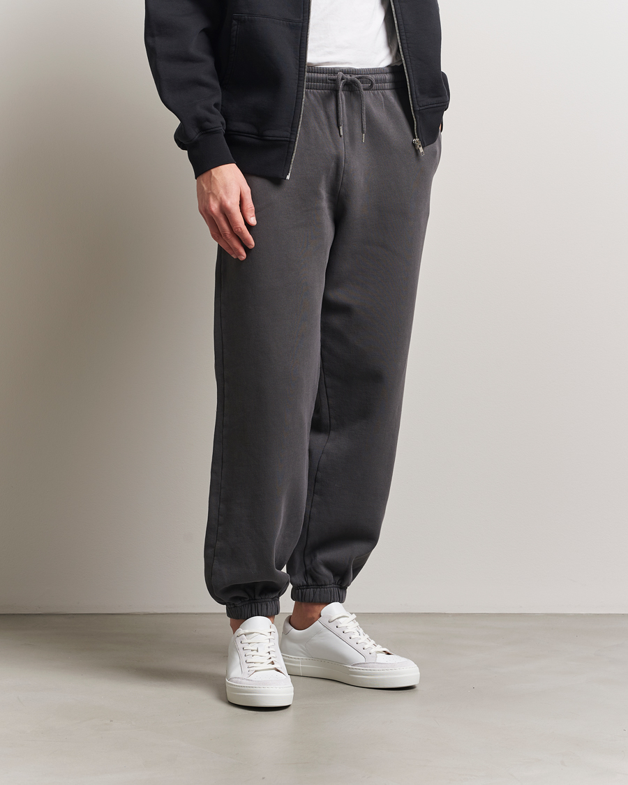 Uomini | Pantaloni | Colorful Standard | Classic Organic Sweatpants Lava Grey