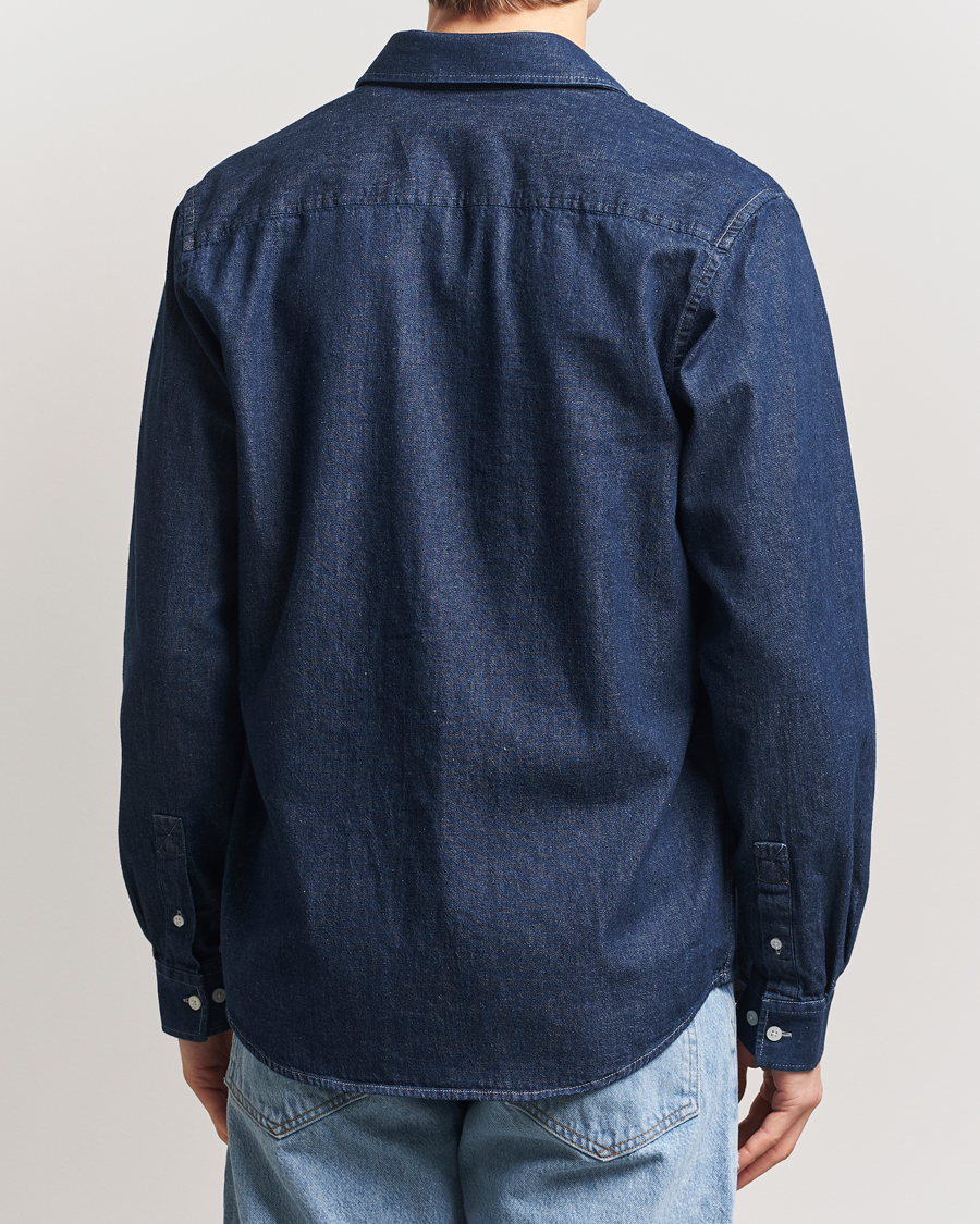 Uomini | Camicie | Samsøe Samsøe | Ryan Chambray Shirt Salute Blue
