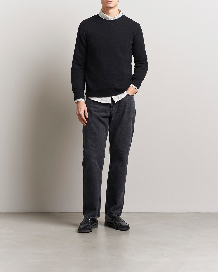 Uomini | Pantaloni | Samsøe Samsøe | Eddie Regular Fit Jeans Black Blizzard