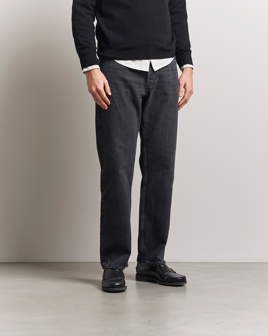 Uomini | Pantaloni | Samsøe Samsøe | Eddie Regular Fit Jeans Black Blizzard