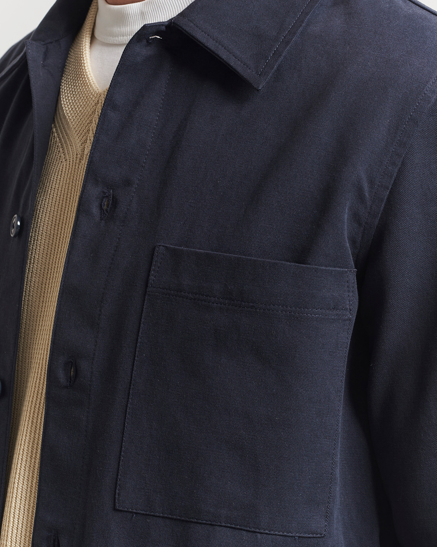 Uomini | Camicie | Samsøe Samsøe | Sataka Overshirt Salute Blue