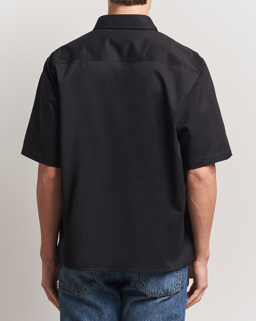 Uomini | Camicie | HUGO | Ekyno Short Sleeve Shirt Black