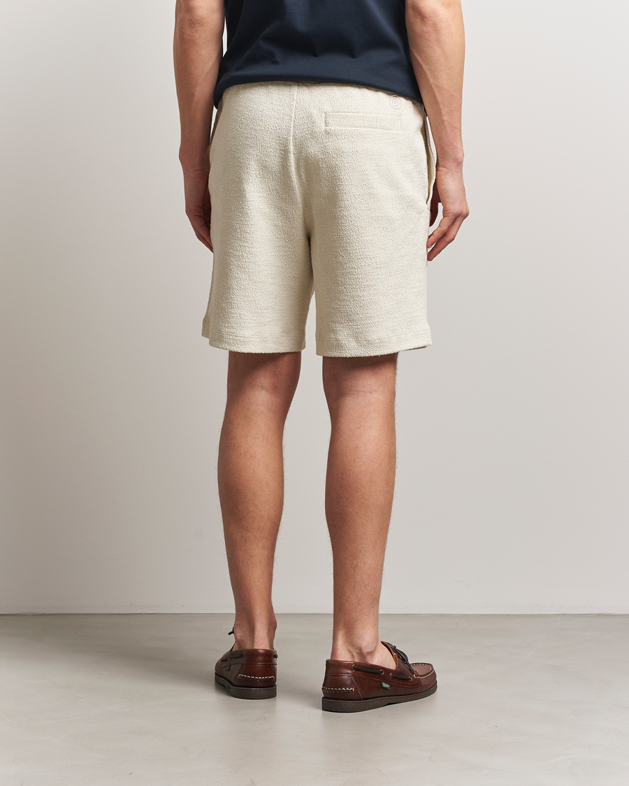 Uomini | Pantaloncini | BOSS BLACK | Leoni Terry Sweatshorts Open White