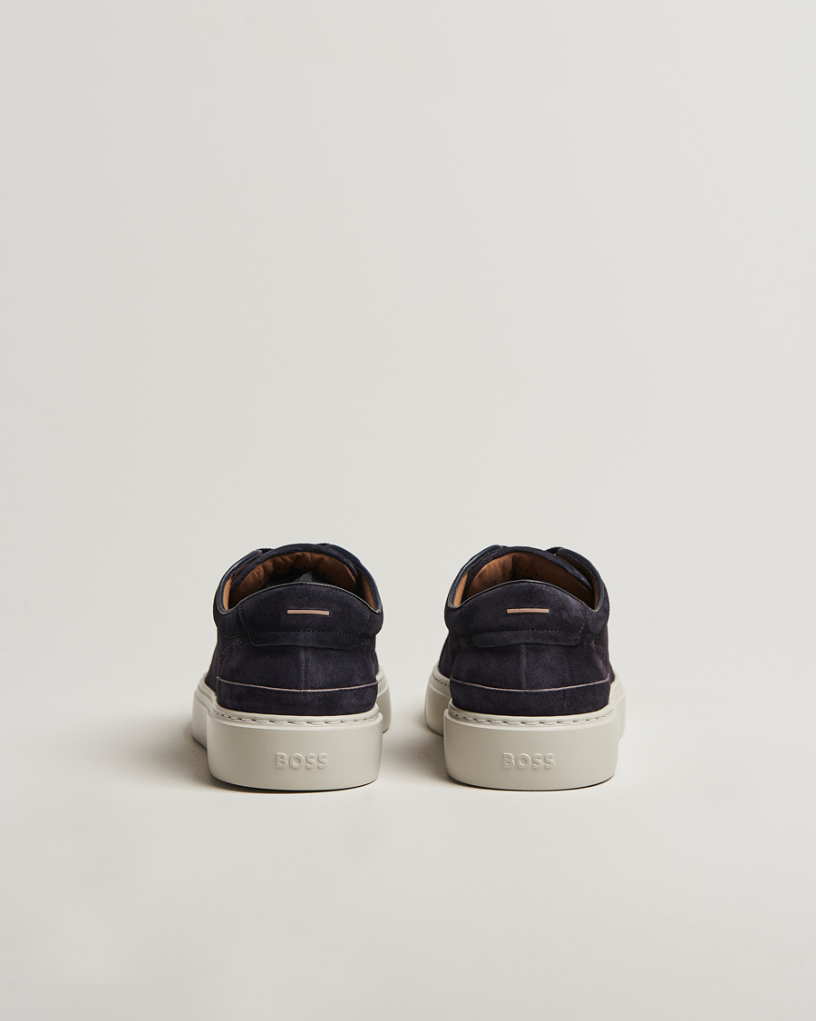 Uomini | Sneakers | BOSS CAMEL | Gary Suede Sneaker Dark Blue