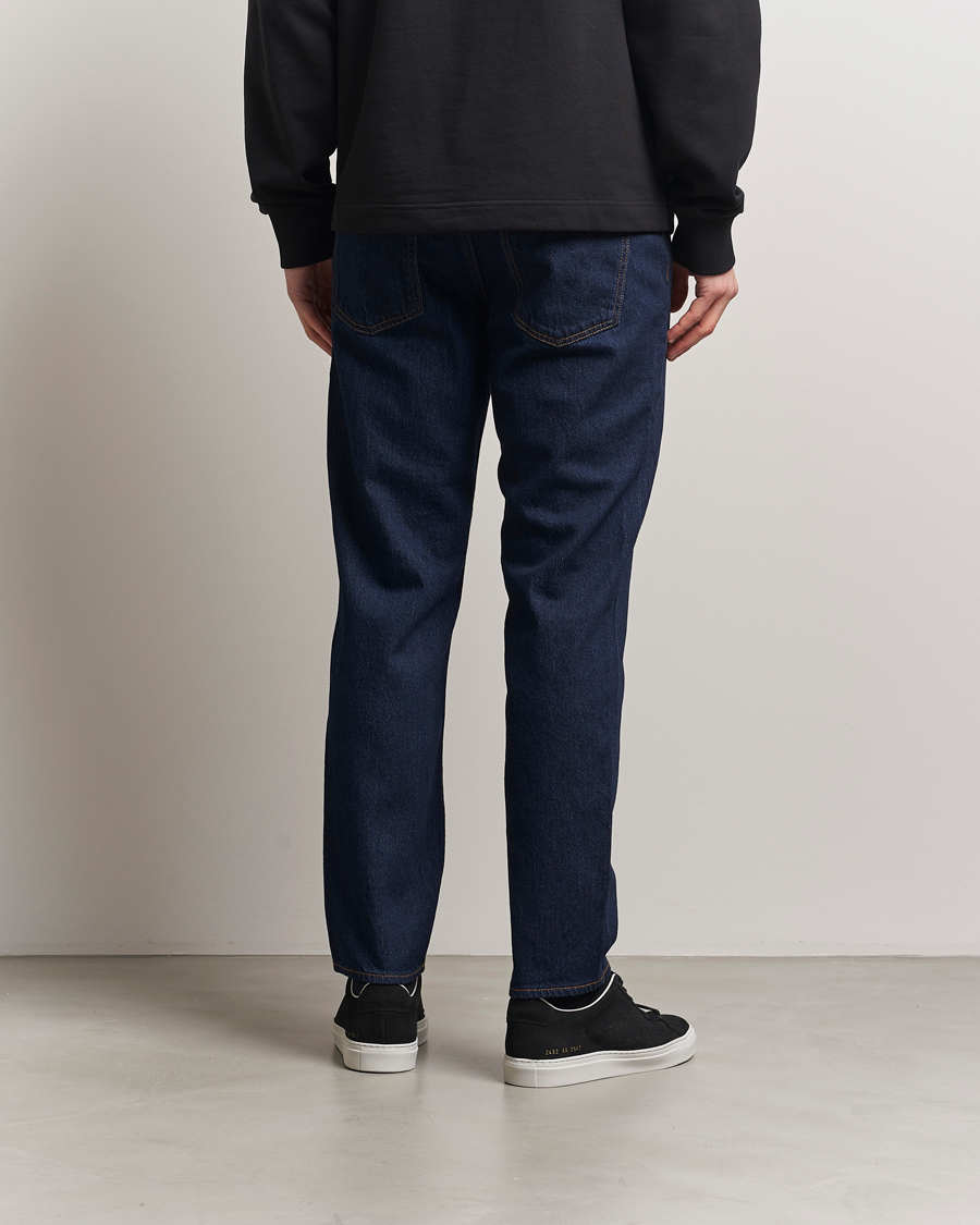 Uomini | Pantaloni | HUGO | Brody Tapered Fit Jeans Dark Blue