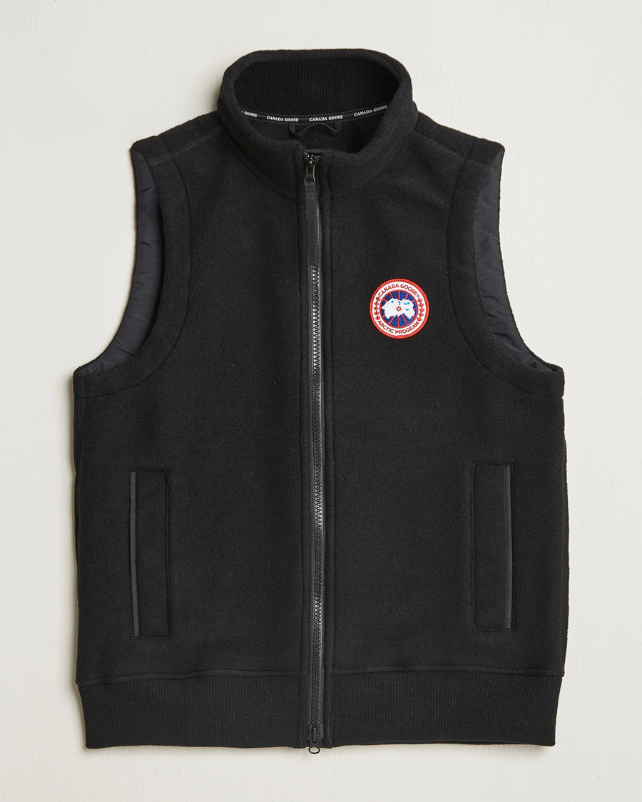 Uomini | Giacche | Canada Goose | Mersey Fleece Vest Black