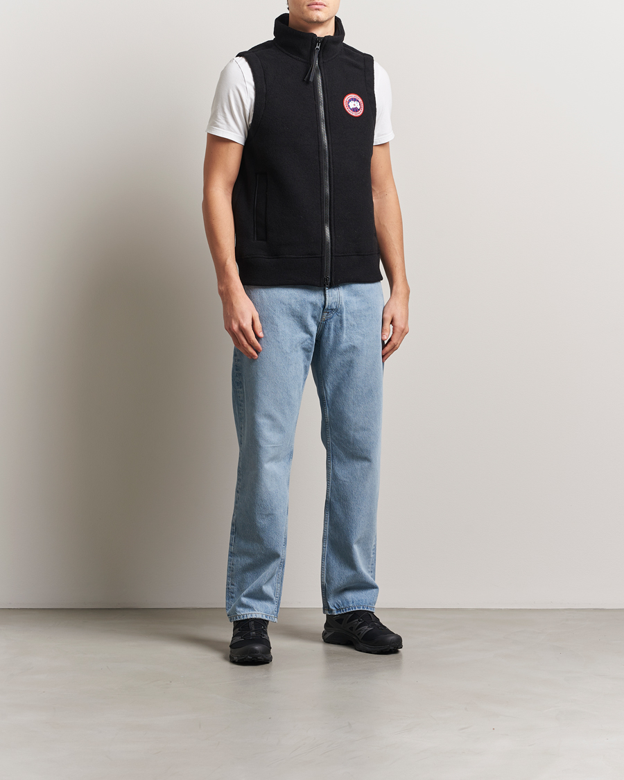 Uomini | Giacche | Canada Goose | Mersey Fleece Vest Black