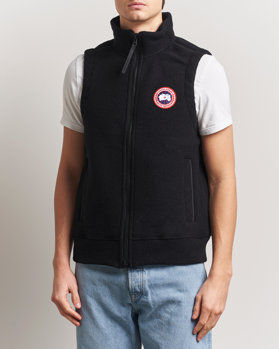 Uomini | Giacche | Canada Goose | Mersey Fleece Vest Black
