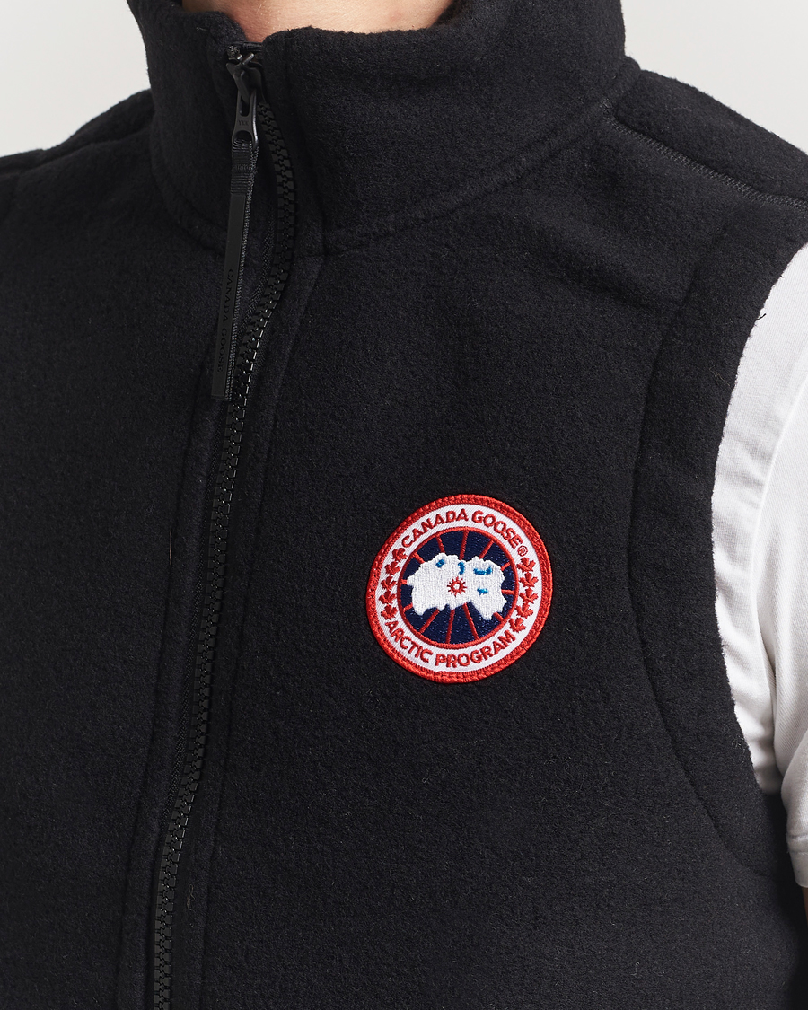 Uomini | Giacche | Canada Goose | Mersey Fleece Vest Black