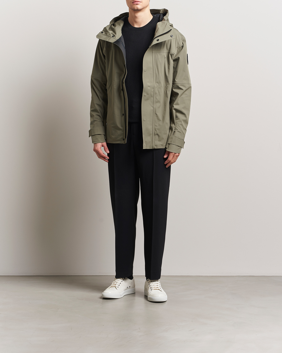 Uomini | Giacche | Canada Goose Black Label | Rupert Rain Jacket Smokey Sage