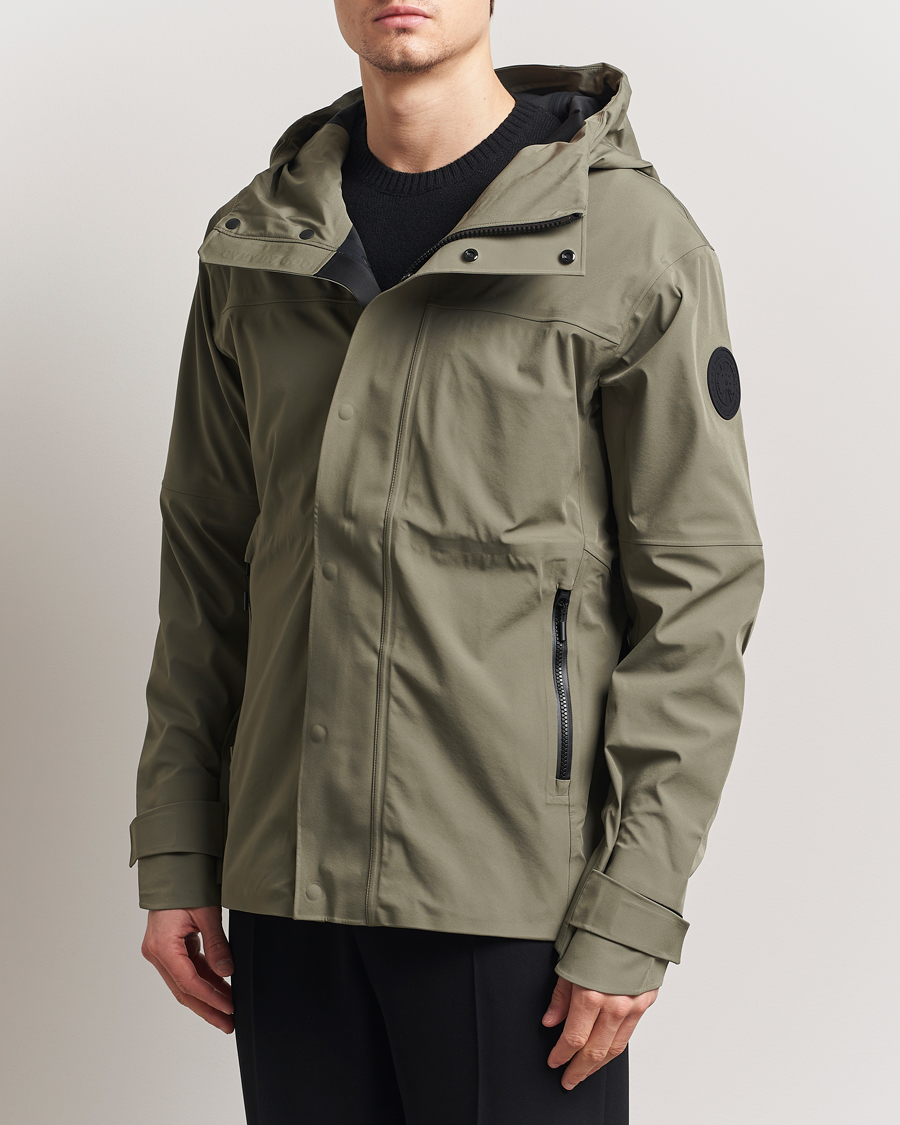 Uomini | Giacche | Canada Goose Black Label | Rupert Rain Jacket Smokey Sage