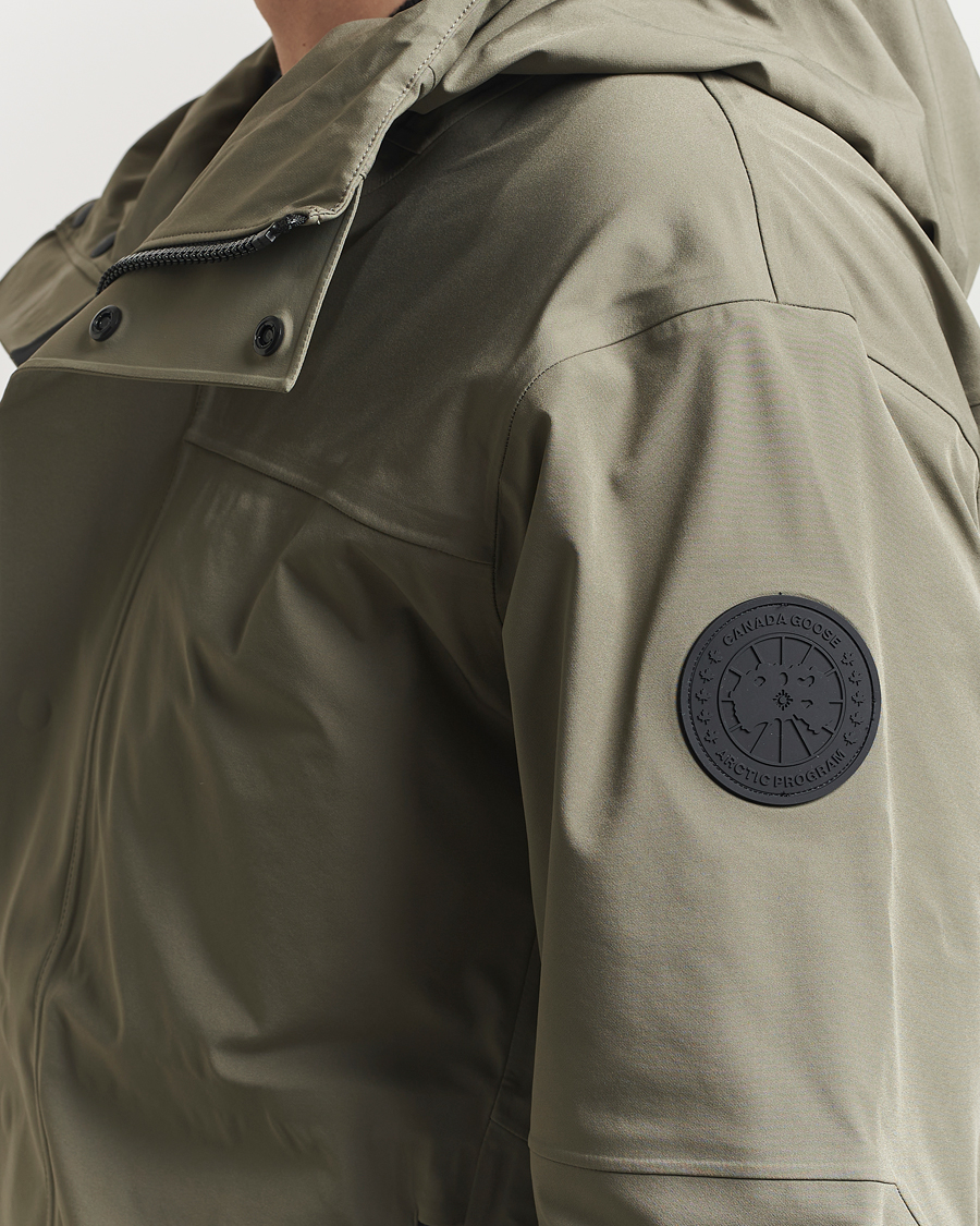 Uomini | Giacche | Canada Goose Black Label | Rupert Rain Jacket Smokey Sage