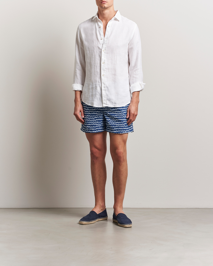 Uomini | Costumi da bagno | Ripa Ripa | Printed Swimshorts Blue