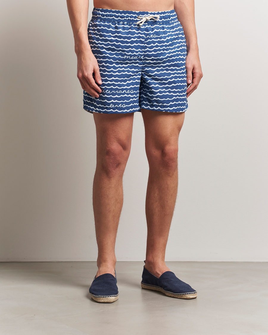Uomini | Costumi da bagno | Ripa Ripa | Printed Swimshorts Blue