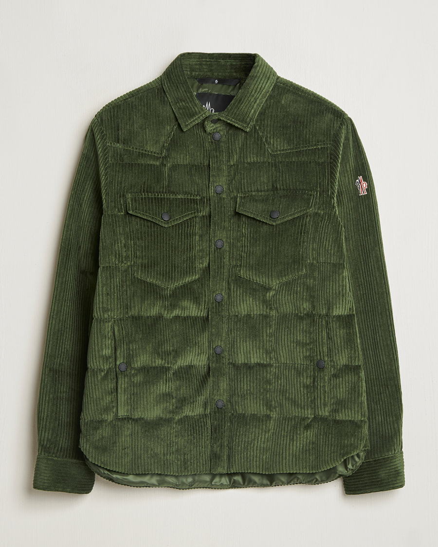 Uomini | Giacche | Moncler Grenoble | Gelt Corduroy Shirt Jacket Military