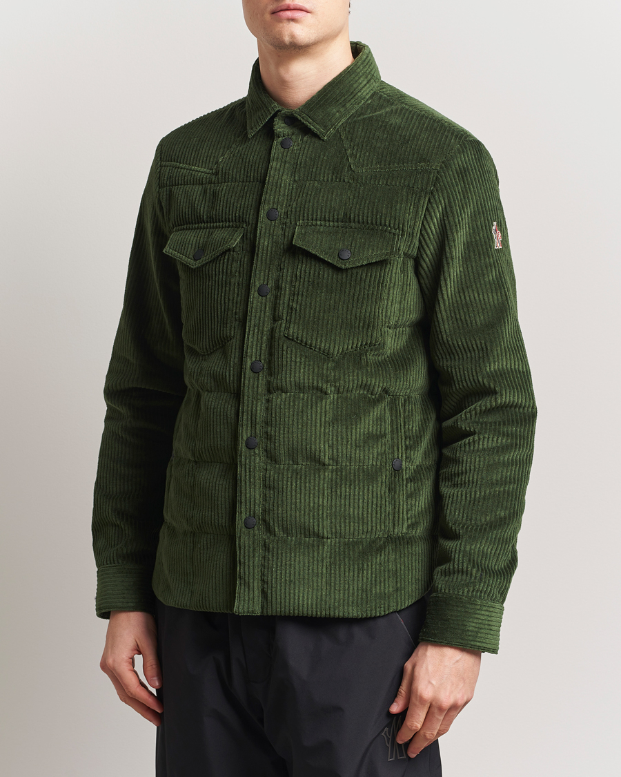 Uomini | Giacche | Moncler Grenoble | Gelt Corduroy Shirt Jacket Military