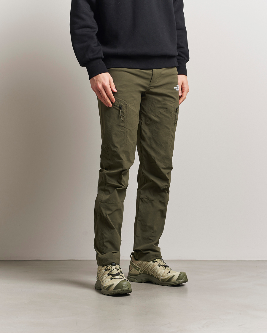 Uomini | Pantaloni | The North Face | Exploration Pants New Taupe Green