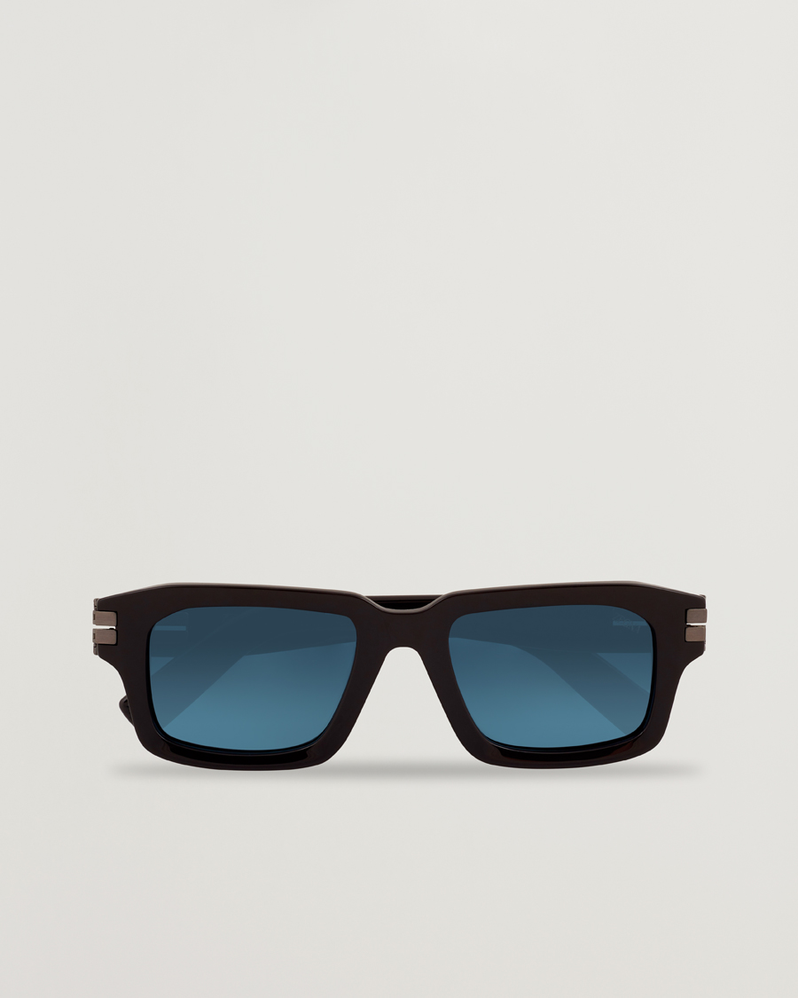 Uomini | Occhiali da sole | Zegna | EZ0255 Sunglasses Dark Brown