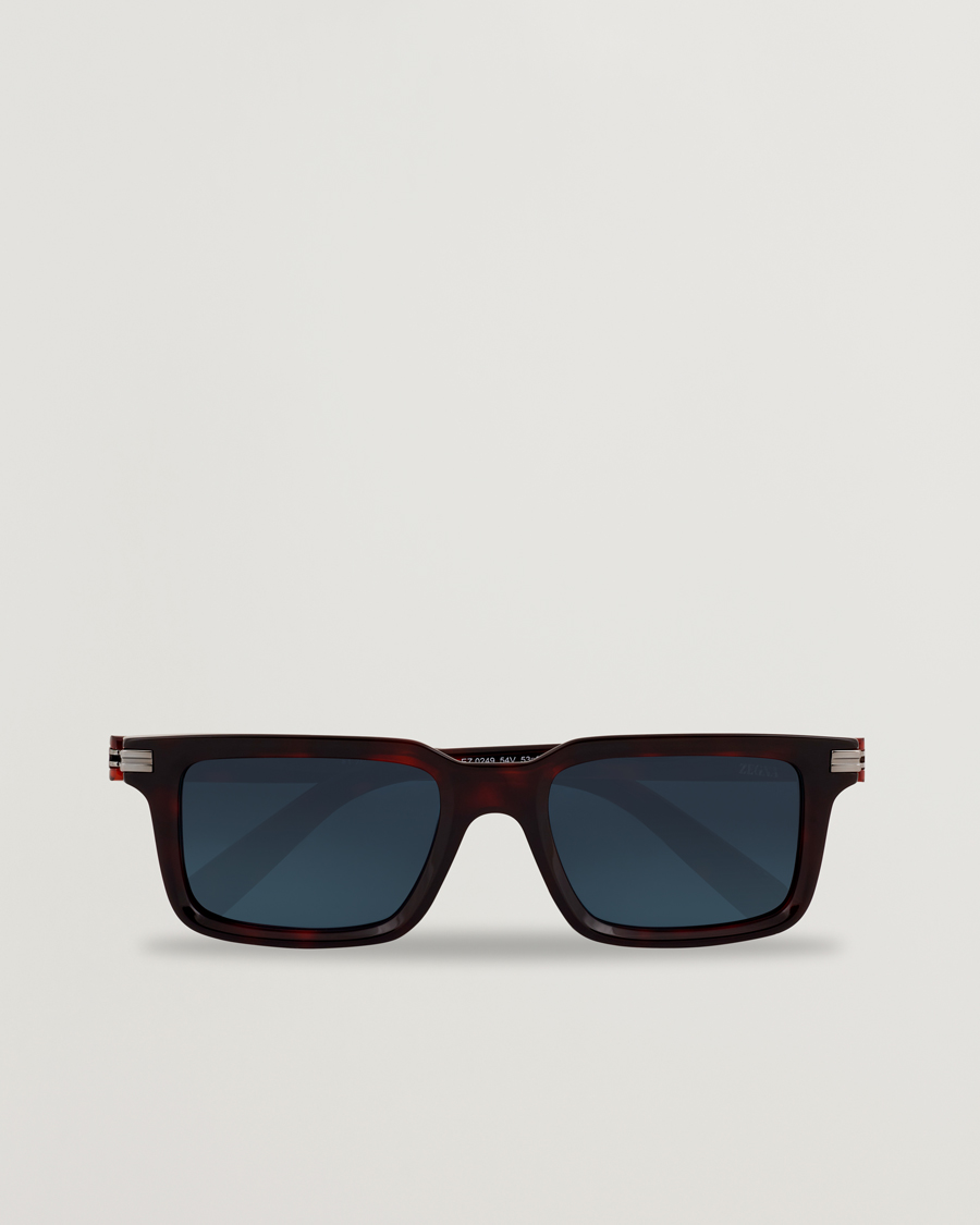 Uomini | Occhiali da sole | Zegna | EZ0249 Sunglasses Havana
