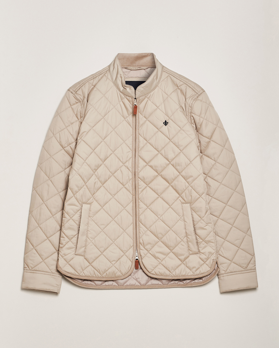 Uomini | Giacche | Morris | Teddy Quilted Jacket Beige