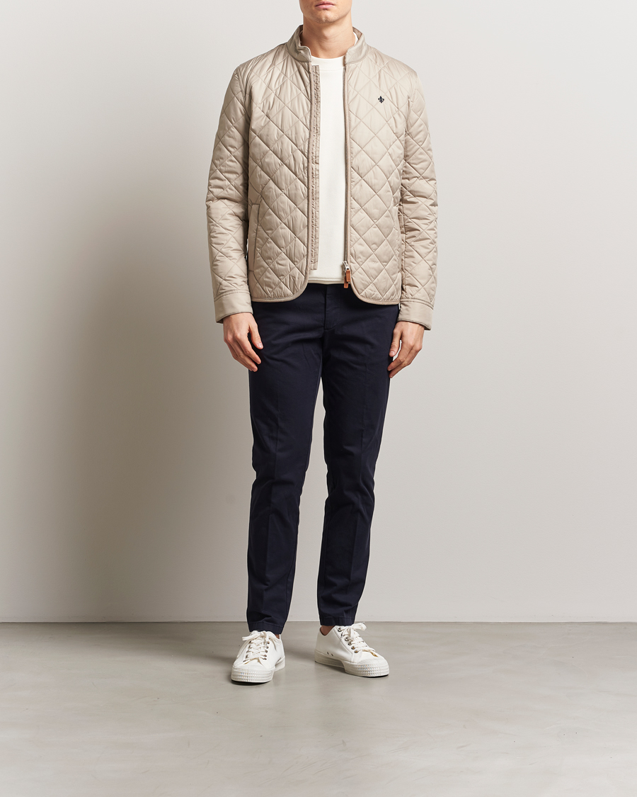 Uomini | Giacche | Morris | Teddy Quilted Jacket Beige
