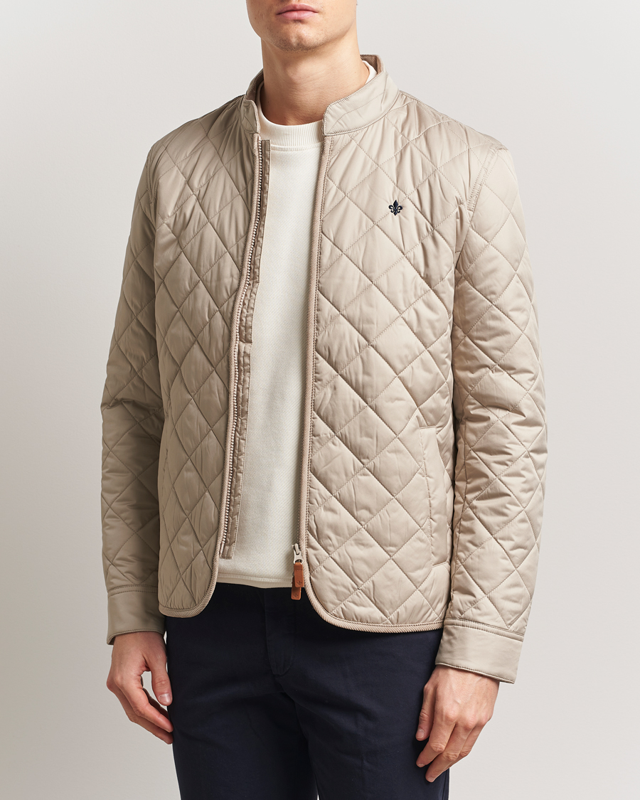 Uomini | Giacche | Morris | Teddy Quilted Jacket Beige