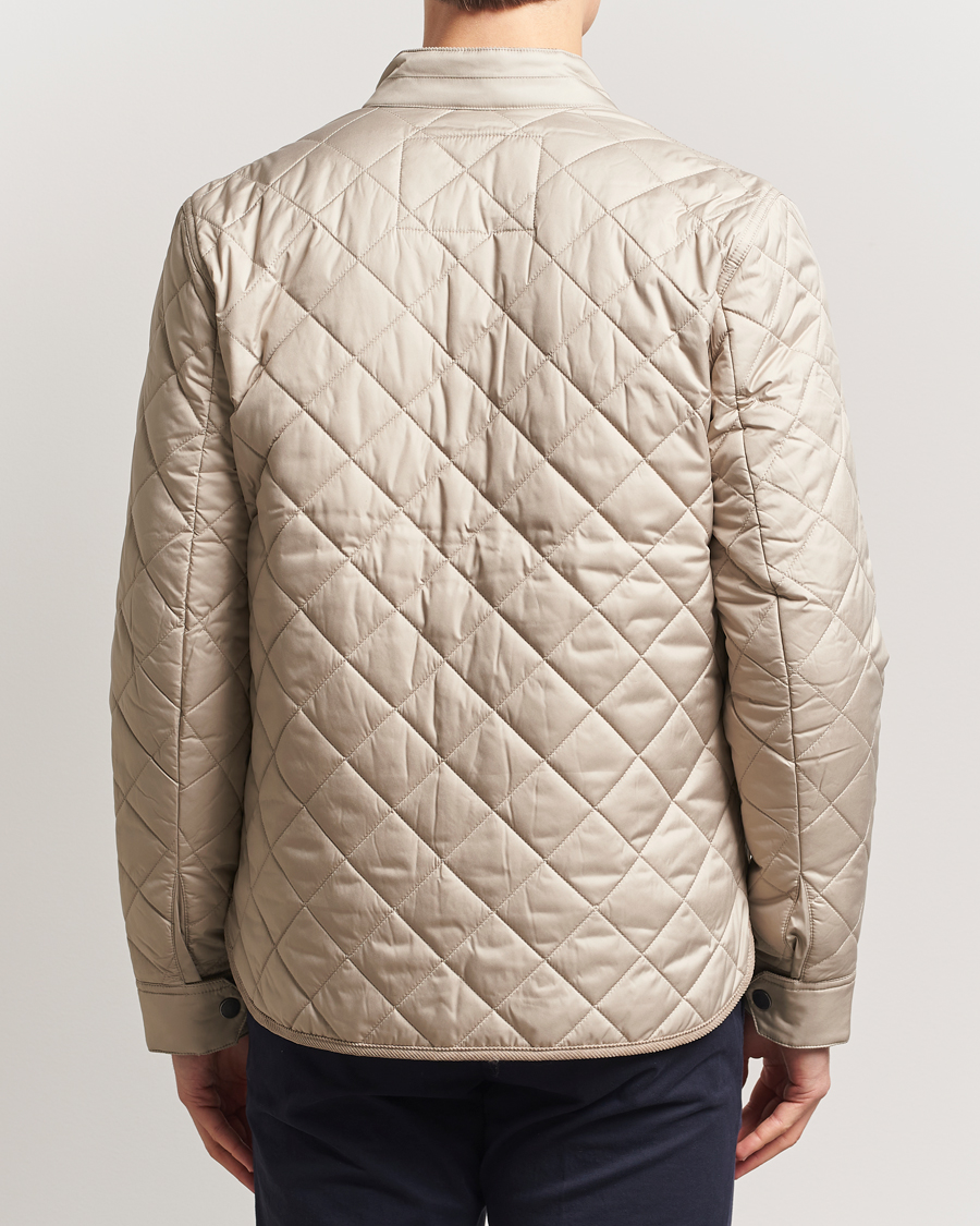 Uomini | Giacche | Morris | Teddy Quilted Jacket Beige