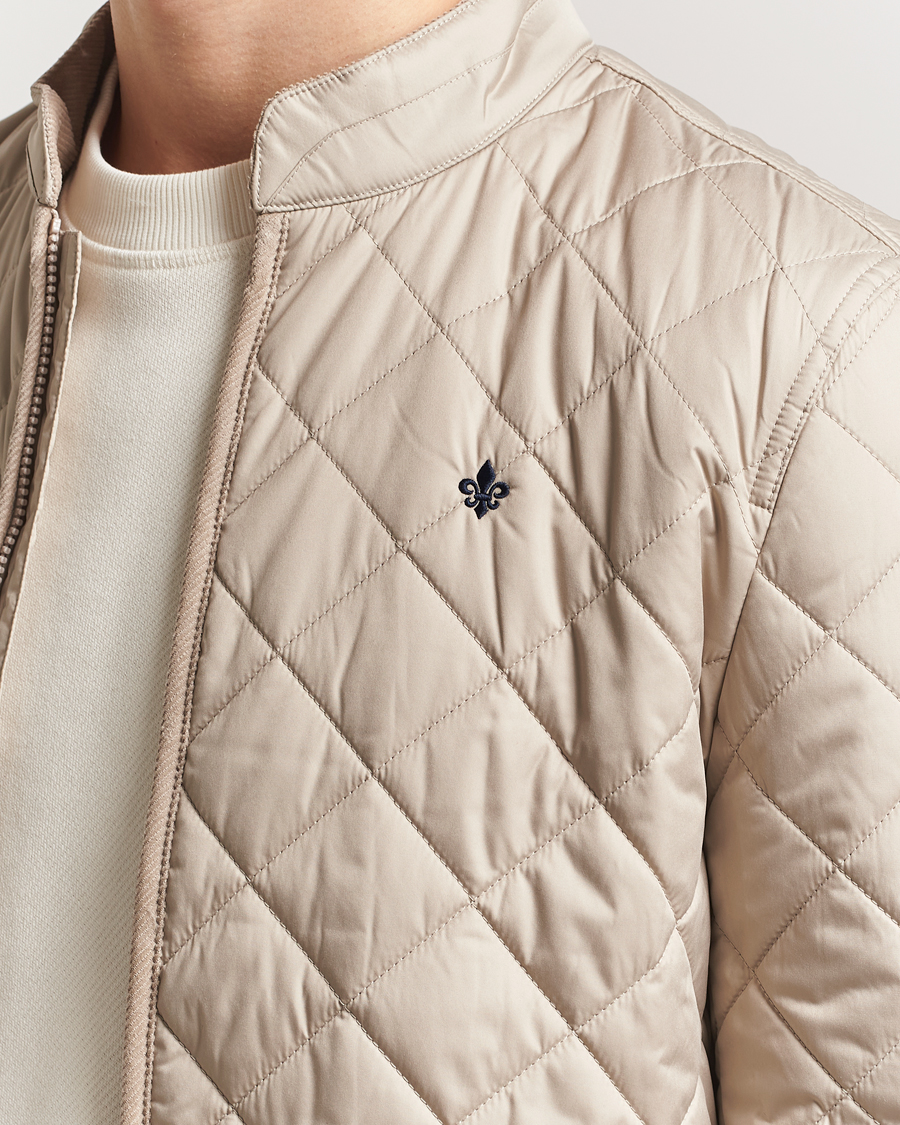 Uomini | Giacche | Morris | Teddy Quilted Jacket Beige