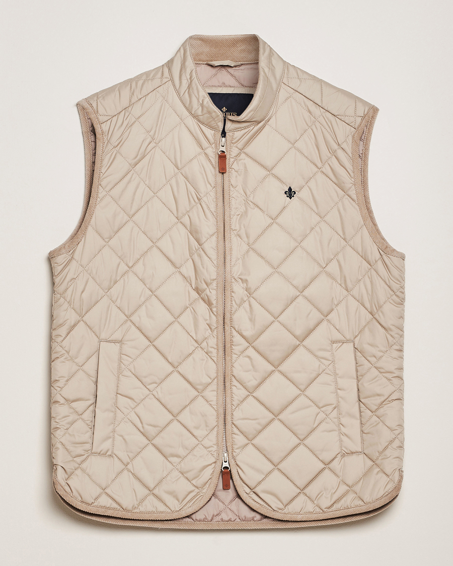 Uomini | Gilet | Morris | Teddy Quilted Vest Khaki