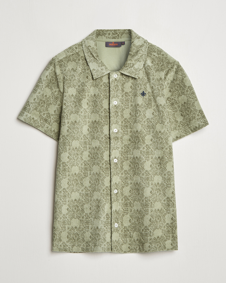 Uomini | Camicie | Morris | Shellby Terry Shirt Olive