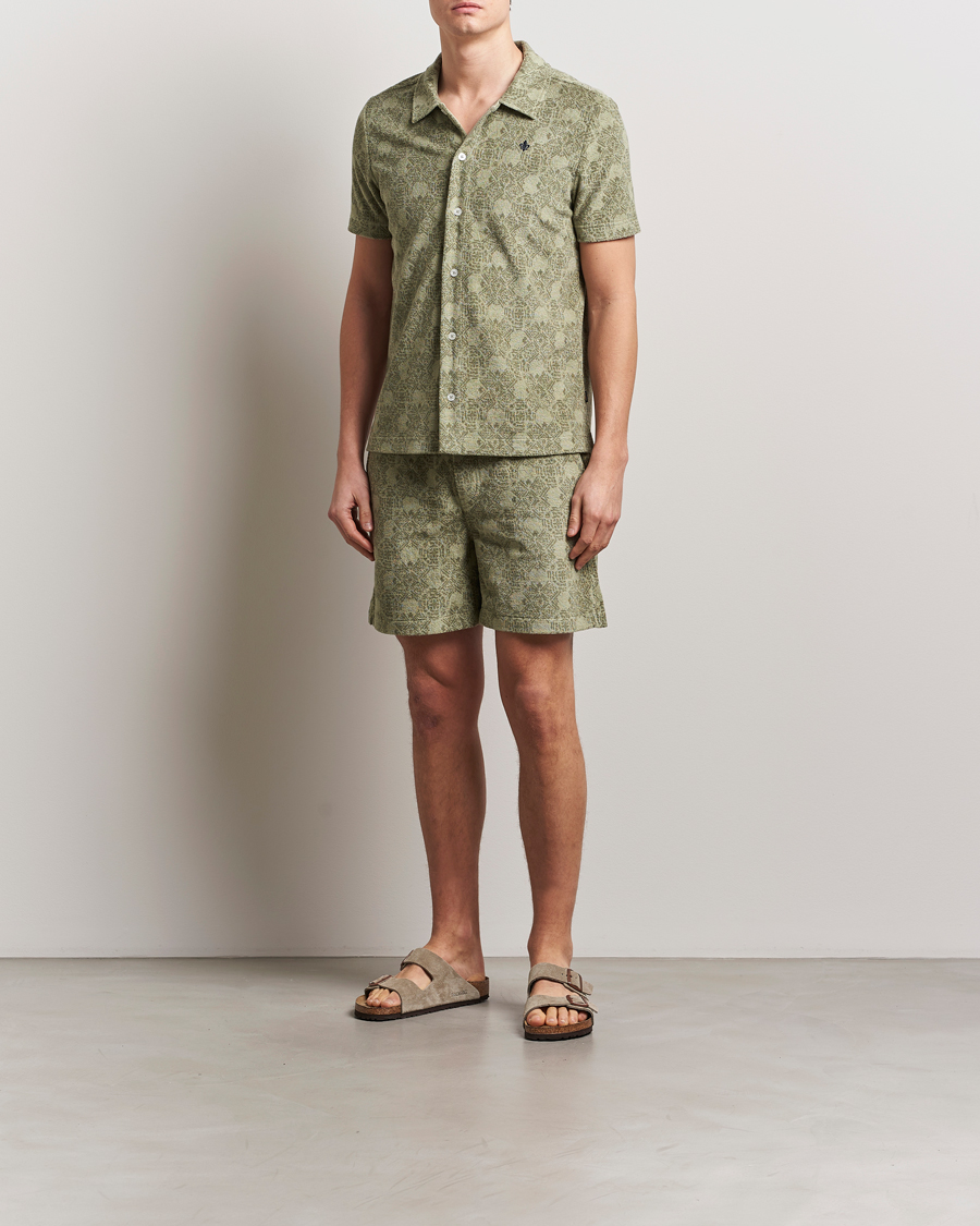 Uomini | Camicie | Morris | Shellby Terry Shirt Olive