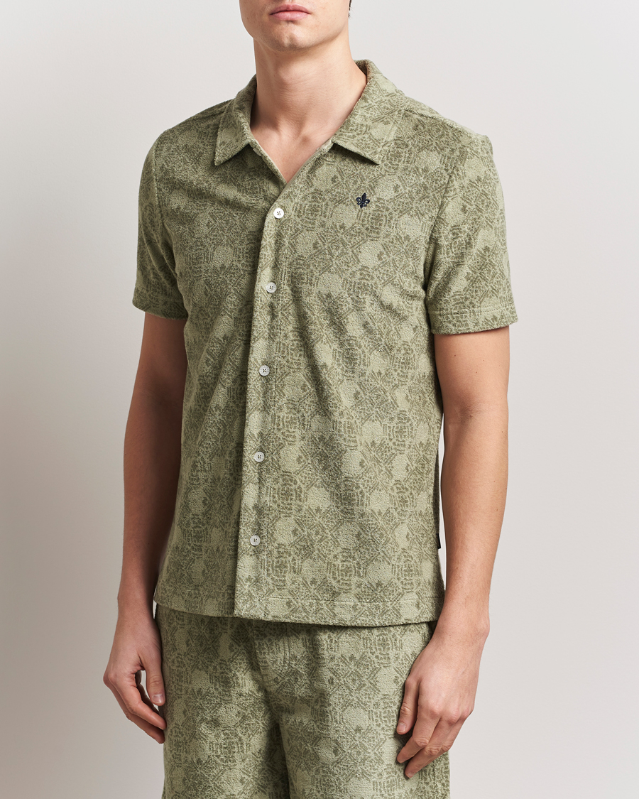 Uomini | Camicie | Morris | Shellby Terry Shirt Olive