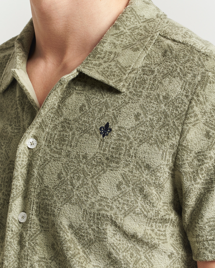 Uomini | Camicie | Morris | Shellby Terry Shirt Olive